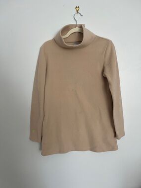 Dudley Stephens Beige Cowl Neck Sweater